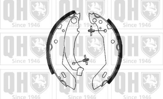 Bremsesko sett QUINTON HAZELL BS681