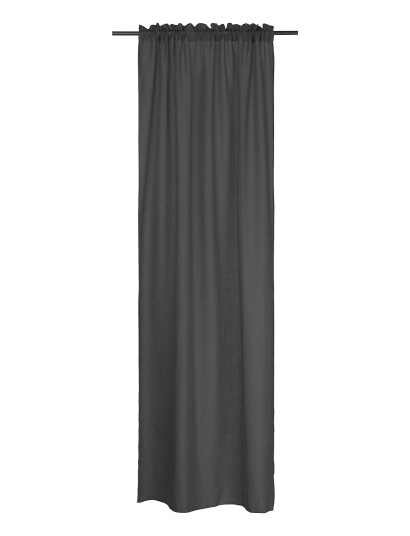 Noble House Curtain Melissa 2-Pack - Black - 130X240CM Noble House Curtain Melissa 2-Pack - Black - 130X240CM