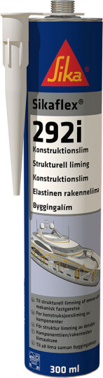 Sikaflex 292i Lim hvit 300 ml