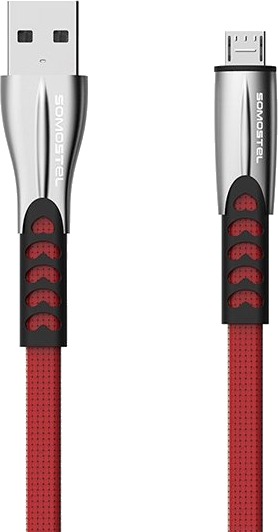 Somostel Sms-Bw02, 1 M, Usb A, Micro-Usb A, Usb 2.0, Rød