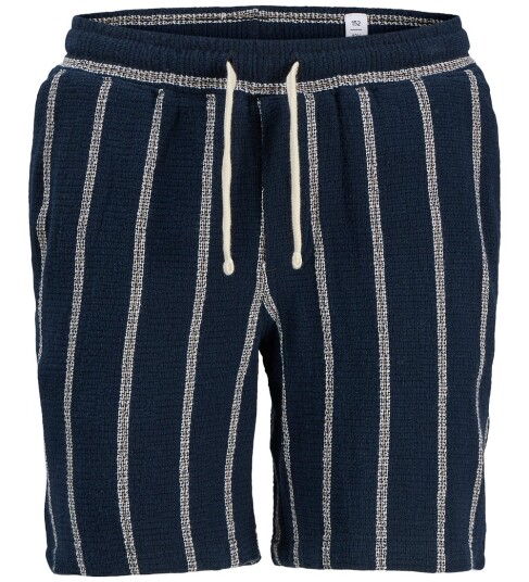 Jack & Jones Jpstjaiden Coba Stripe Jog Short M Jnr Navy 140 Jack & Jones Jpstjaiden Coba Stripe Jog Short M Jnr Navy 140