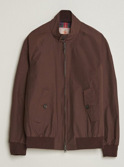 Baracuta G9 Original Harrington Jacket Brown Cigar