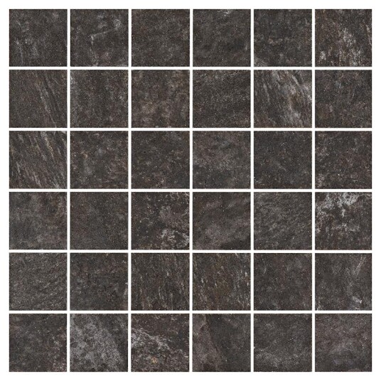 Bricmate Klinker Quartzit Black 5x5 cm