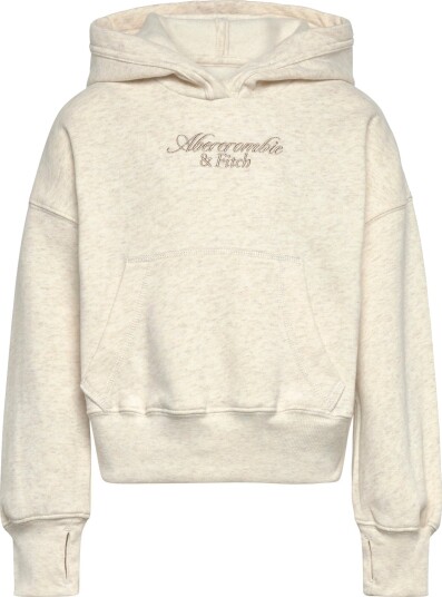 Abercrombie Kids Po Pull Over Hoody   Cream   110/116
