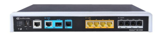 Lydkoder Mediant 500 Msbr Dualmode Avdsl Over Isdn Dualmode Sfp Wan