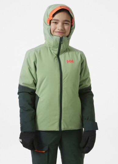 Helly Hansen Jr Jewel Jacket 406 Jade 2.0 16 Vinterjakker