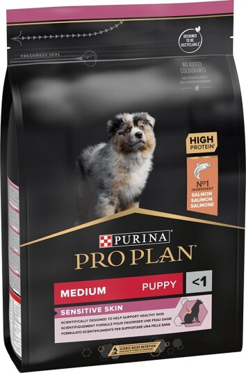 Purina Pro Plan Medium Puppy Sensitive Skin 2 X 3 kg