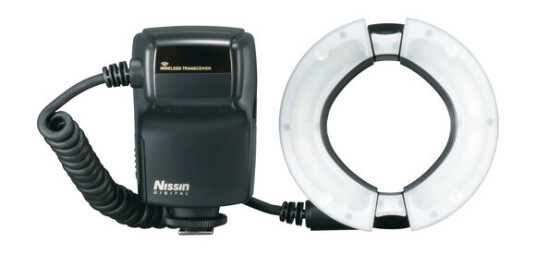Nissin Macro Ring Flash MF18 Canon Makro blits E-TTL II Nissin Macro Ring Flash MF18 Canon Makro blits E-TTL II