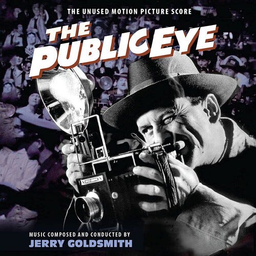 Jerry Goldsmith, Filmmusikk  Public Eye (Unused Score)  CD