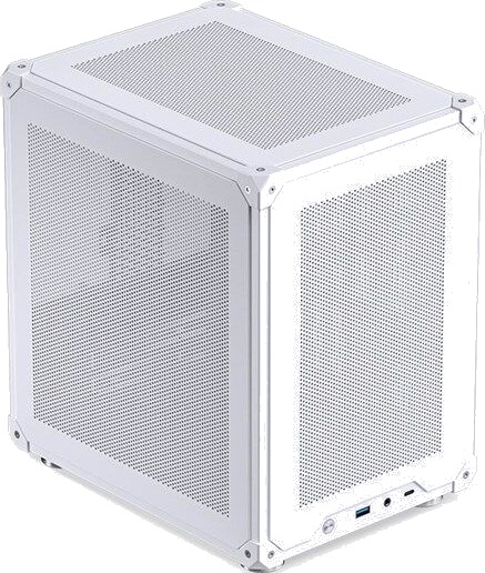 Jonsbo C6 Mini Tower Kabinett Hvit - Micro-ATX