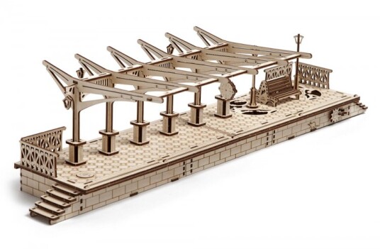Ugears 70013 Railway Platform Ugears 70013 Railway Platform