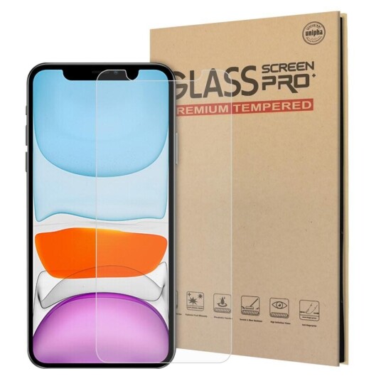 INCOVER iPhone 12 Mini Herdet Glass - Case Friendly - Skjermbeskytter