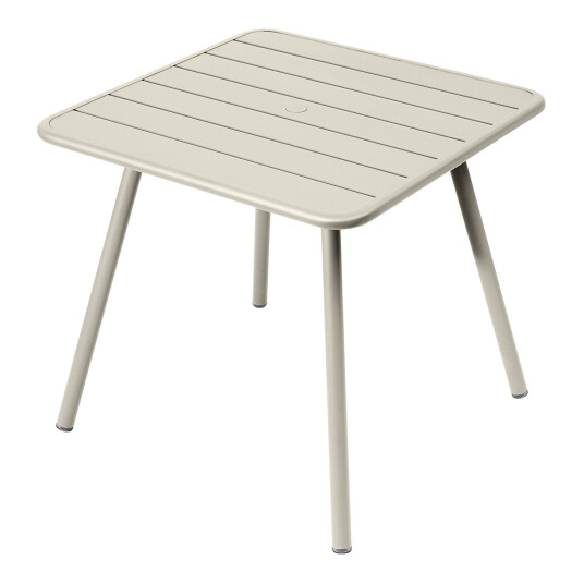 Fermob Luxembourg Table 80x80 cm Clay Grey A5