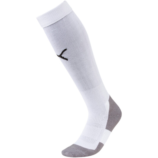Puma Team LIGA Socks CORE, fotballsokker senior 27-30 Puma White-Puma Blac