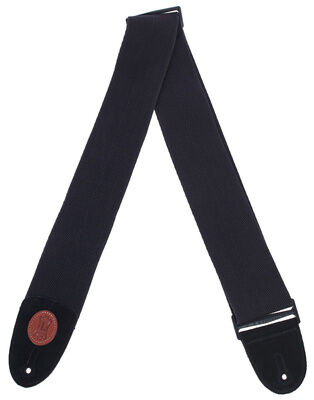 Levys Heavy Cotton Strap 3"" BK Levys Heavy Cotton Strap 3"" BK