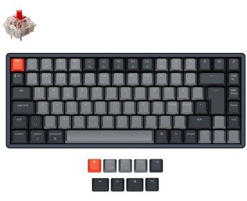 Keychron K2 RGB Aluminium v2 Gateron Hot Swap Red Switch