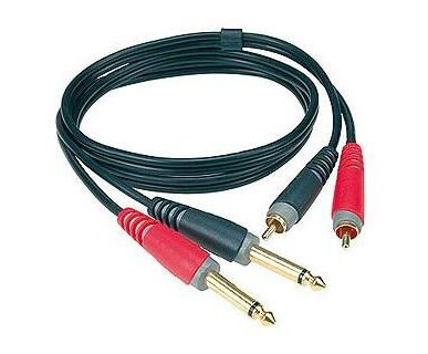 Klotz At-Cj0300 2xjack Mono-2xphono 3 M