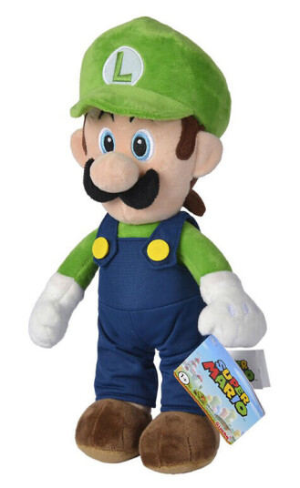 Nintendo Super Mario Plysjbamse 30 Cm Luigi Nintendo Super Mario Plysjbamse 30 Cm Luigi