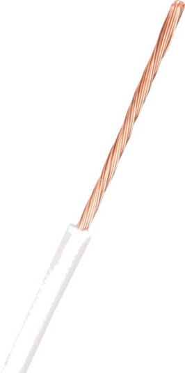 Nexans RQ Koblingskabel 1 x 0,75 mm² lederområde, hvit 0,75 mm², Stikkontakter & kabler