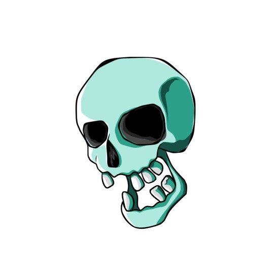 Sticker Skull Design Sticker Skull Design