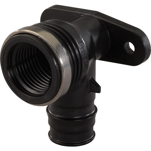 Uponor Q&E Dekselvinkel PPSU 16 mm RP 1/2" L=43 mm for PE-Xa Rør