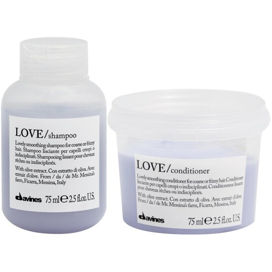 Davines Essential Love Smoothing Travelkit Davines Essential Love Smoothing Travelkit