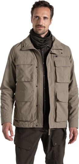 Craghoppers Men"s NosiLife Adventure Jacket IV Pebble S Craghoppers Men"s NosiLife Adventure Jacket IV Pebble S