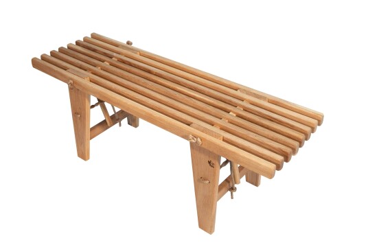 Hillerstorp Ecobench benk Oljet eik 120 cm Natur