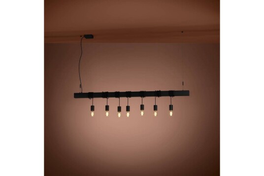 Takpendel Eglo Townshend B Svart 7 lamper 7 lamper Takpendel Eglo Townshend B Svart 7 lamper 7 lamper