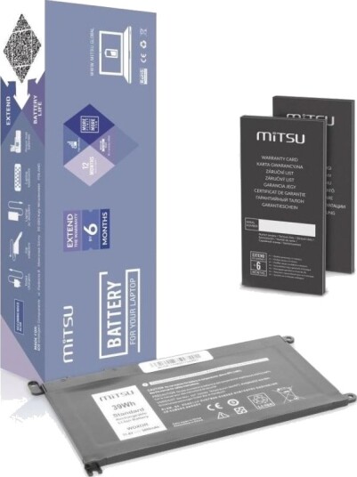 Mitsu-Batteri Til Dell Vostro 14 Inspiron 15 Bc/De-17H BC/DE-17H