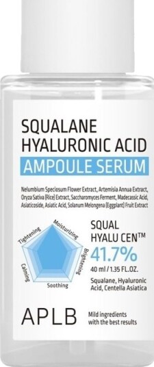 APLB Squalane Hyaluronic Acid Ampoule Serum 40ml