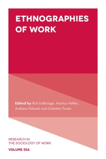 Ethnographies Of Work