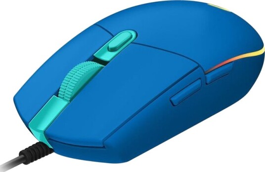 Logitech Gaming Mouse G102 Lightsync - Mus - Høyrehendt - Optisk - 6 Knapper - Kablet - Usb - Blå