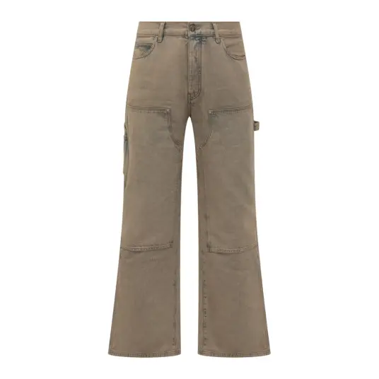 Amiri Herre Jeans Beige W32,
