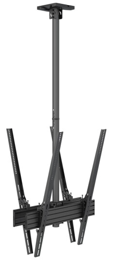 Multibrackets PRO Series M Ceiling Mount Pro MBC1UX2PHD - brakett - for LCD-skjerm - svart