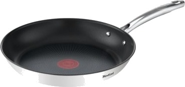 Tefal Duetto+ G7320434 Rund Universalpanne Svart Rustfritt Stål Titan 250 °C Rustfritt Stål