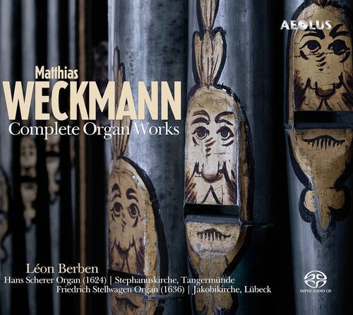 Leon Berben Complete Organ Works CD