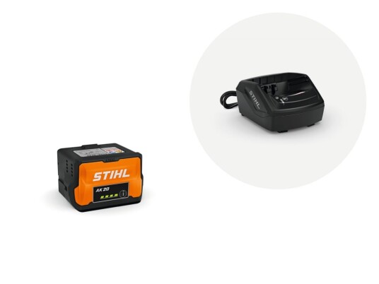 Stihl Startsett AK 20 + AL 101 Batteri og lader