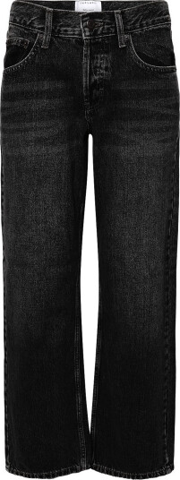 Topshop Tsember Lr Wide Dnm Jeans Blw Noos Black 26 x 32
