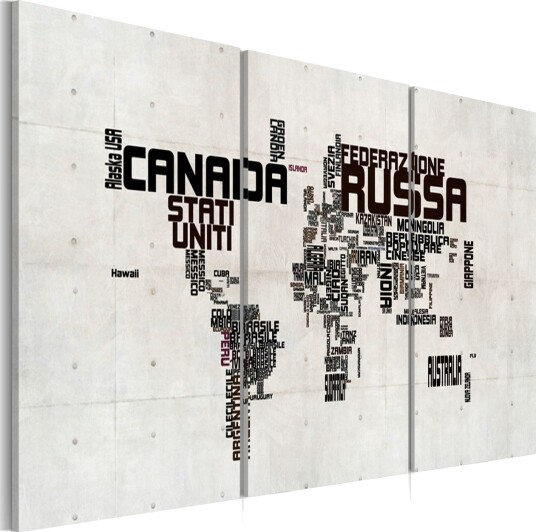Bilde Kart Italiensk 120x60 Artgeist sp. z o. o.