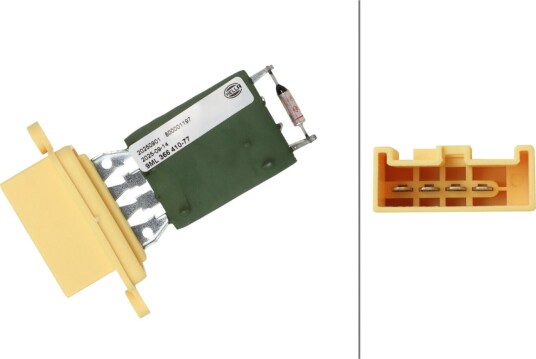 Motstand kupévifte HELLA 9ML 366 410 771