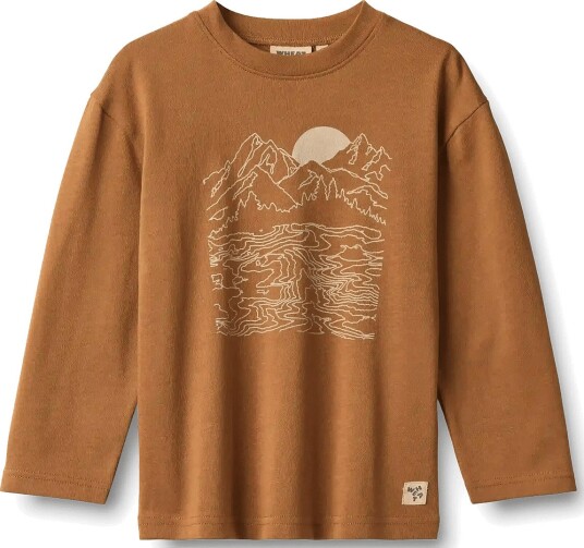 Wheat T Shirt L/S Adam WARM HAZEL 110
