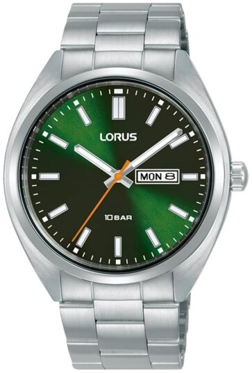 Lorus Herreklokke RH367AX9 Classic Grønn/Stål Ø41 mm Lorus Herreklokke RH367AX9 Classic Grønn/Stål Ø41 mm