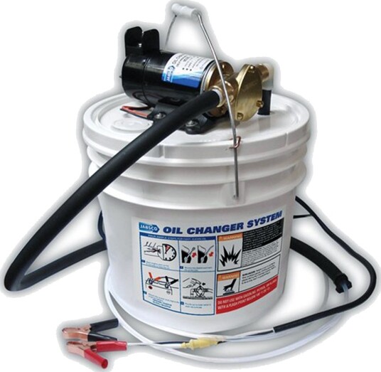 Jabsco Oljeskiftpumpe elektrisk - 12V