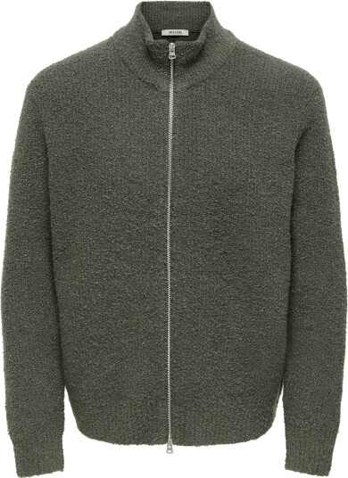 ONLY & SONS Onsdale Rlx Ls Cardigan Knit Grey XL ONLY & SONS Onsdale Rlx Ls Cardigan Knit Grey XL