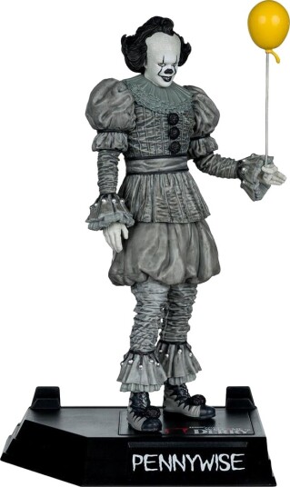 McFarlane IT actionfigur (Pennywise Welcome To Derry, sort/hvit) McFarlane IT actionfigur (Pennywise Welcome To Derry, sort/hvit)