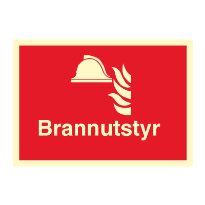 Jo Safety Brannutstyr Etterlysende plast PR A4 297 x 210 mm 6305004PRA4