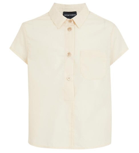 Giorgio Armani Emporio Armani Skjorte Pergamenter Emporio Armani 6 år 116 Skjorte K/E Beige