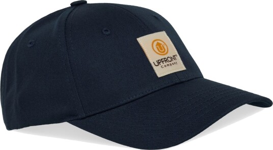 Upfront Stranded Baseball Cap Navy ONE SIZE Upfront Stranded Baseball Cap Navy ONE SIZE