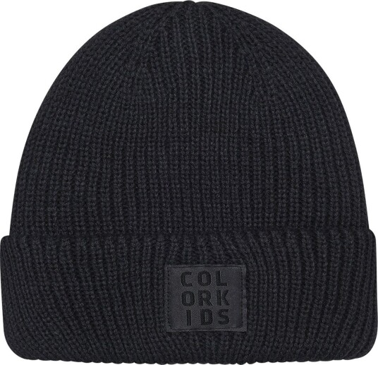 Color Kids Beanie W. Wool Phantom 50